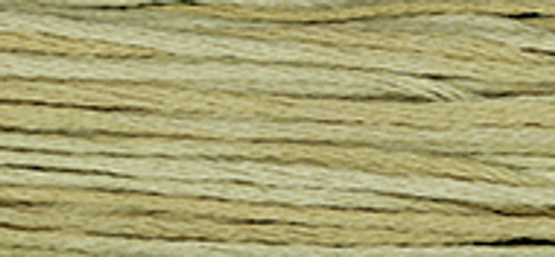 WDW - Weeks Dye Works Over Dyed Embroidery Floss - Cornsilk #1123