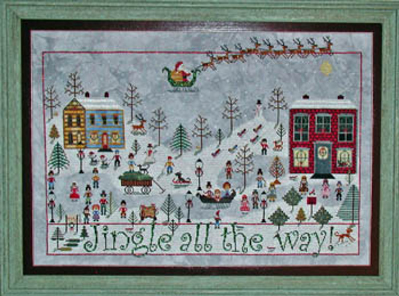 Jingle All The Way - Cross Stitch Pattern