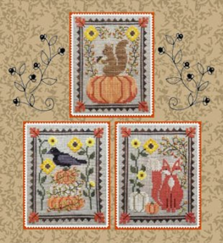 Bittersweet Trio - Cross Stitch Pattern