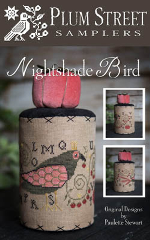Nightshade Bird - Cross Stitch Pattern