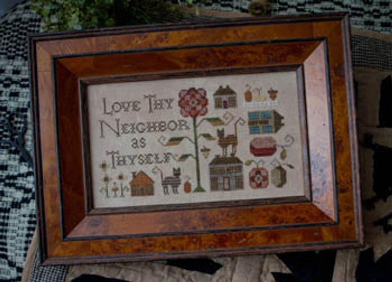Love Thy Neighbor - Cross Stitch Pattern