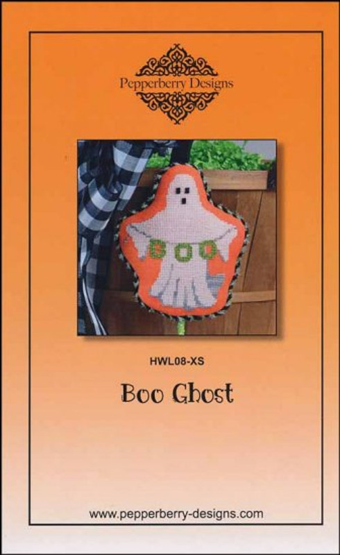 Boo Ghost - Halloween Lollipop - Cross Stitch Pattern
