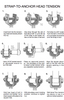 Set of 8 Wet Concrete J Anchors, Tie Down Straps & Bolts