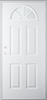 34x80 RH Out Swing Door Fan Window