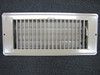 4" x 10" Brown Metal Floor Vent Register.  Case of 24