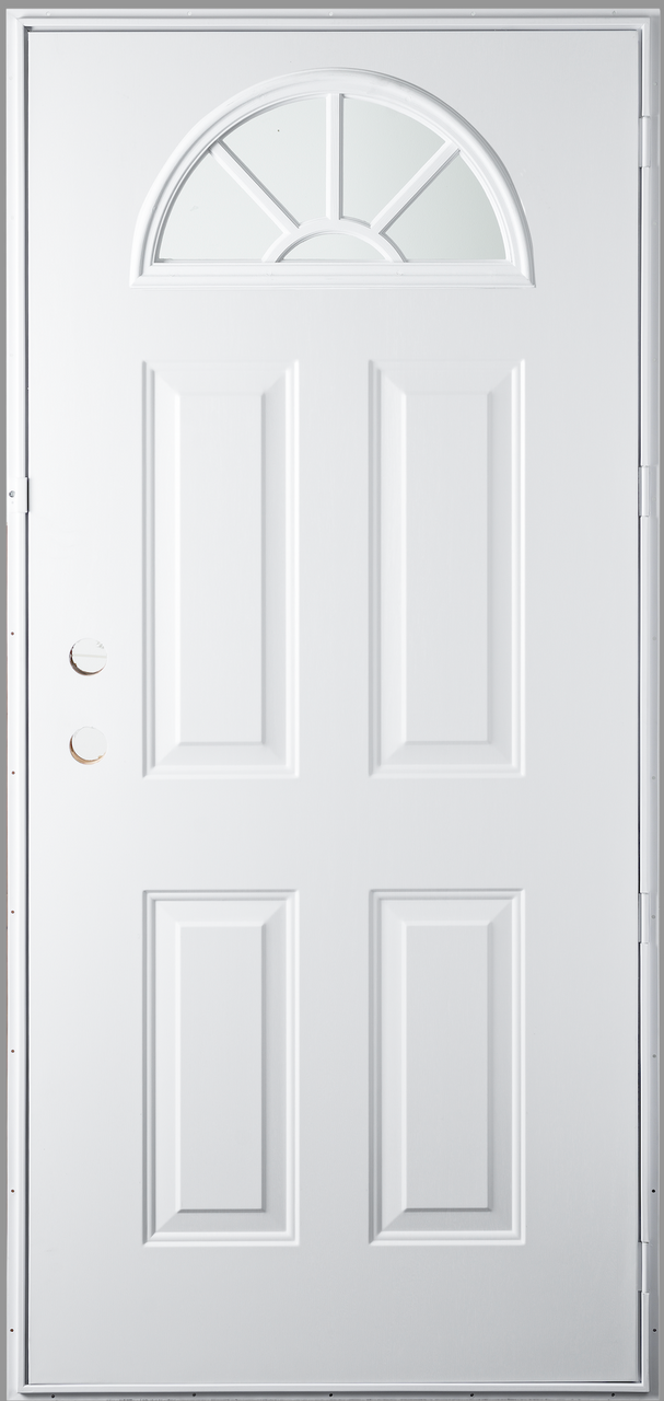 34x80 LH Out Swing Door Fan Window