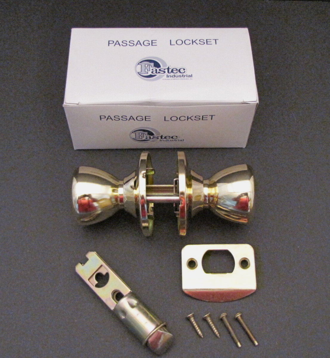Brass Interior Handle Passage Non-Locking
