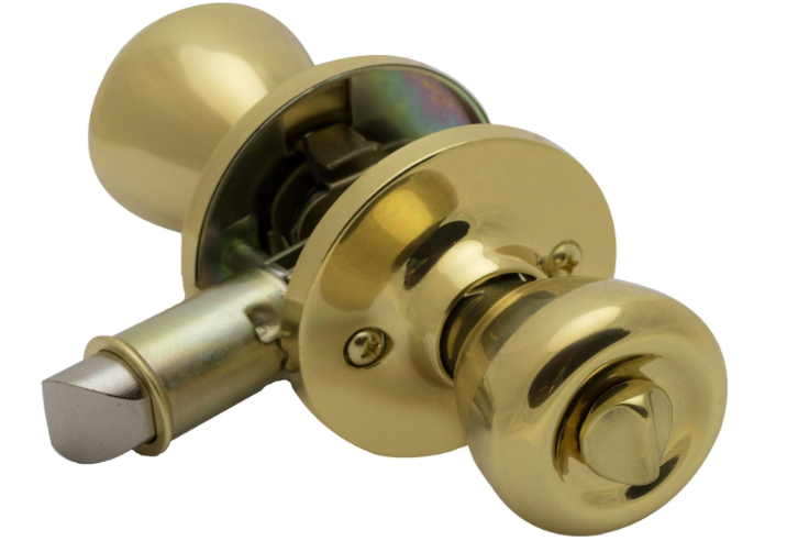 Brass Interior Handle Privacy Locking
