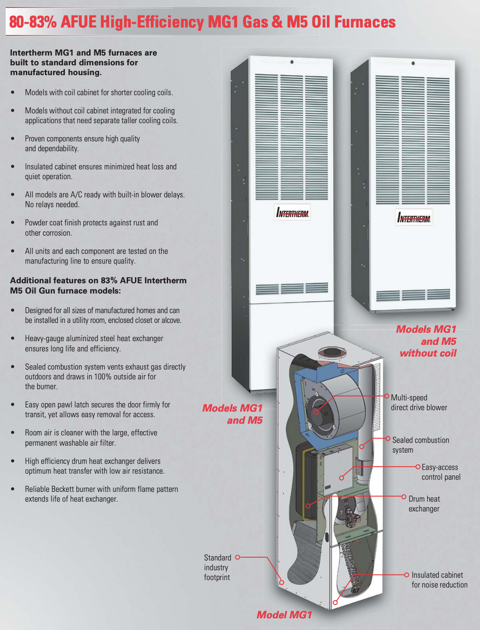 Miller-Intertherm MG1E-056 Natural Gas/Propane