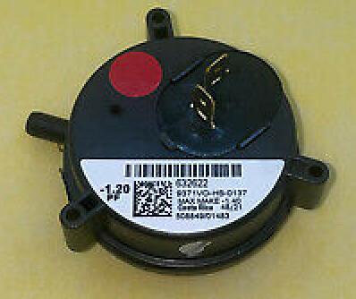 Pressure Switch 1.20 for M760 Models 632622 632624
