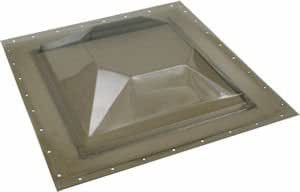 Mobile Home Skylight 16"x16" 14x14 Double Pane Sapphire Dome Self Flashing
