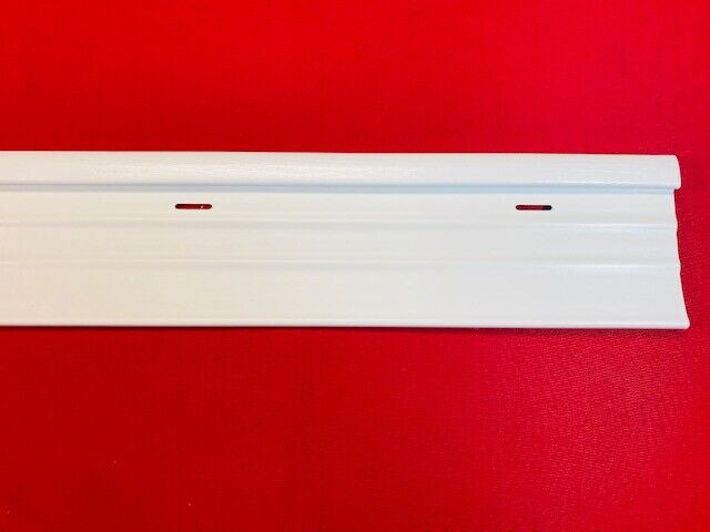 Skirting Underpinning Top Trim Backer Plate White (10 Pack) 58'