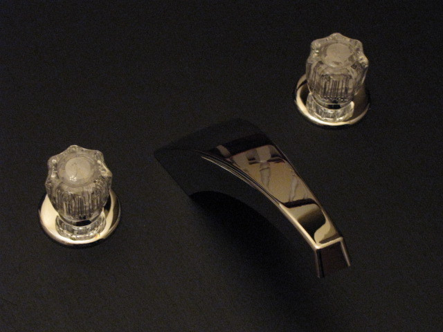 Garden Tub Faucet. Garden Tub Filler. Hi Arc Spout