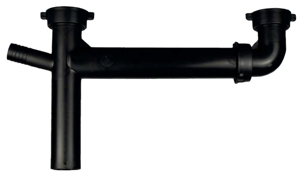 Mobile Home Kitchen Double Bowl Sink 1-1/2" Drain with Dishwasher Hookup