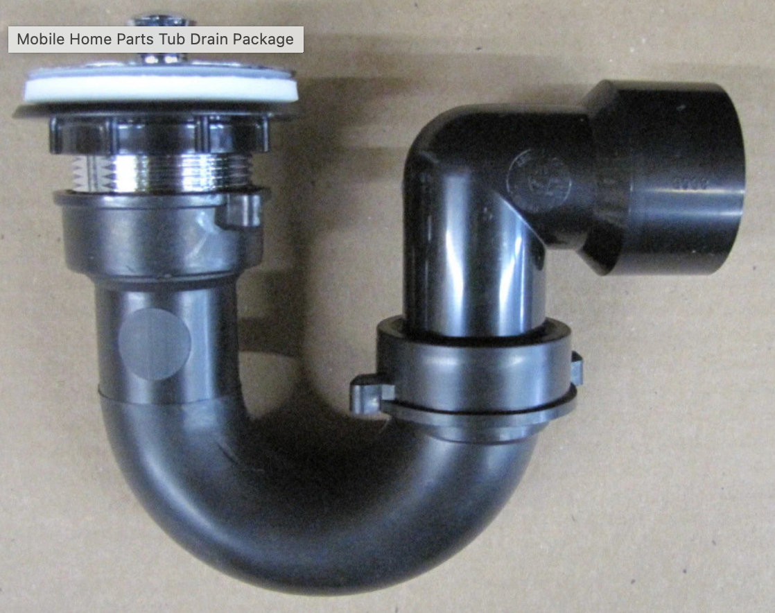 28" x 54" ABS Shower Pan & Surround "Package w/Install kit" White