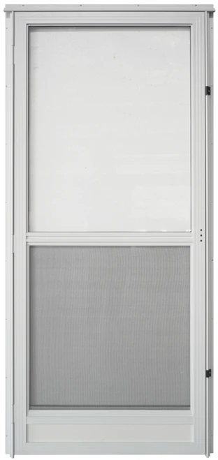 Storm Door Self Storing 34x76 LH