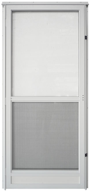Storm Door Self Storing 38x76 RH