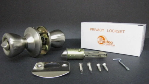 Stainless Brushed Interior Handle Privacy Locking