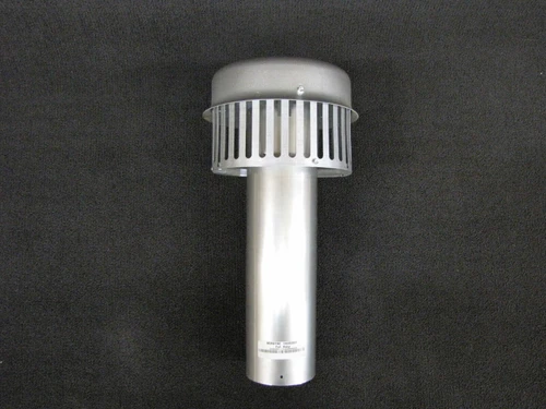 Miller furnace cap w/Extension Roof jack cap draft cap 4"x18" 104360001
