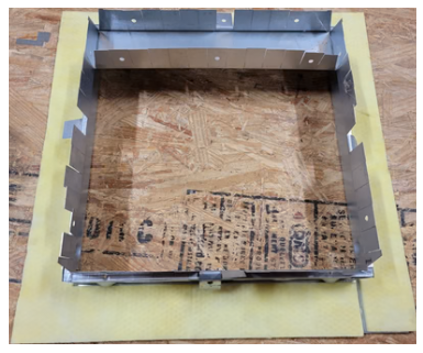 2" Deep Base/Plenum for M series Miller-Intertherm Furnaces 901988