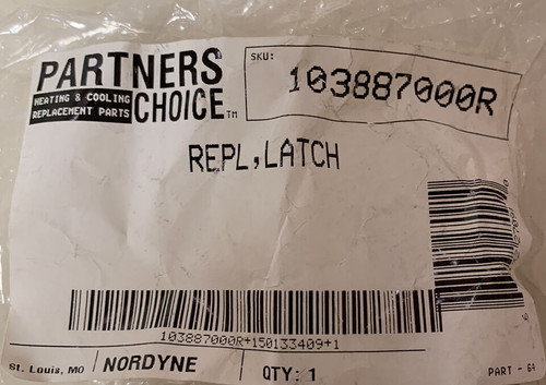 Door Latch for CMF Furnaces 103887000R
