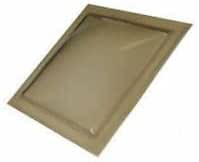Mobile Home Skylight 16"x16" 14x14 Double Pane Dome Lens Self Flashing