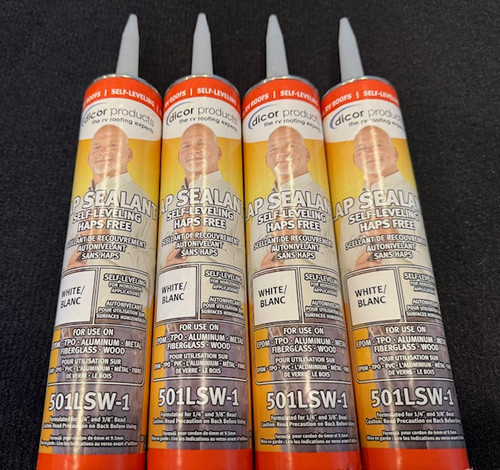 Dicor Lap Sealant 501-LSW 4-Pack