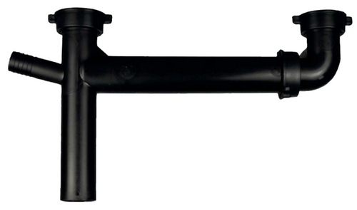 Mobile Home Kitchen Double Bowl Sink 1-1/2" Drain with Dishwasher Hookup