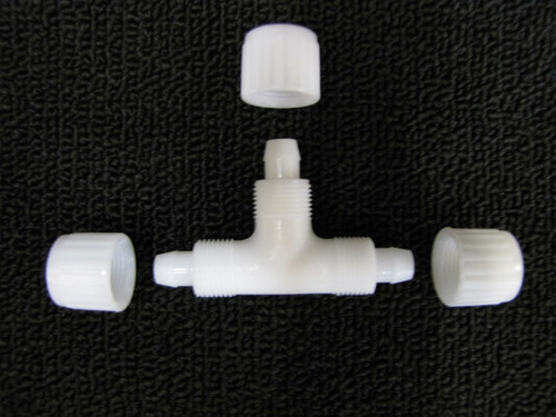 Flair It. T. TEE Fitting RV Marine Mobile Home Plumbing 3/8"x3/8"x3/8" Use w pex