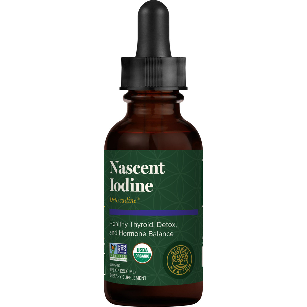  Nascent Iodine Detoxadine: 1 fl oz (29.6mls)  