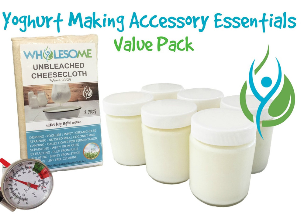 The Yoghurt Making Accessory Essentials Value Pack GAPS Diet