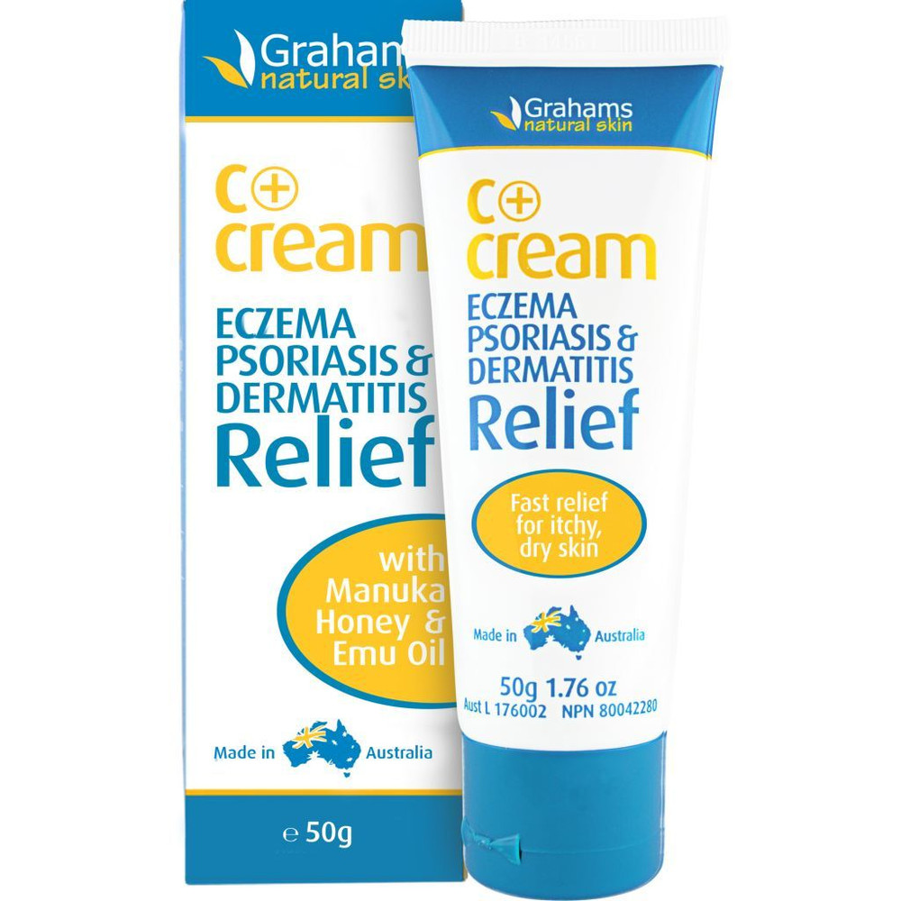C+Cream - Eczema & Dermatitis Cream (SML) :50g 