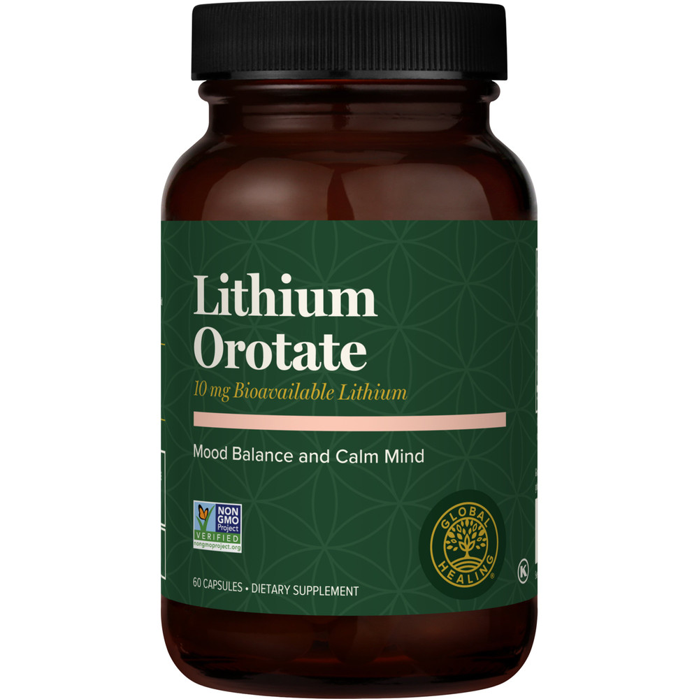 Lithium Orotate: 60 Capsules