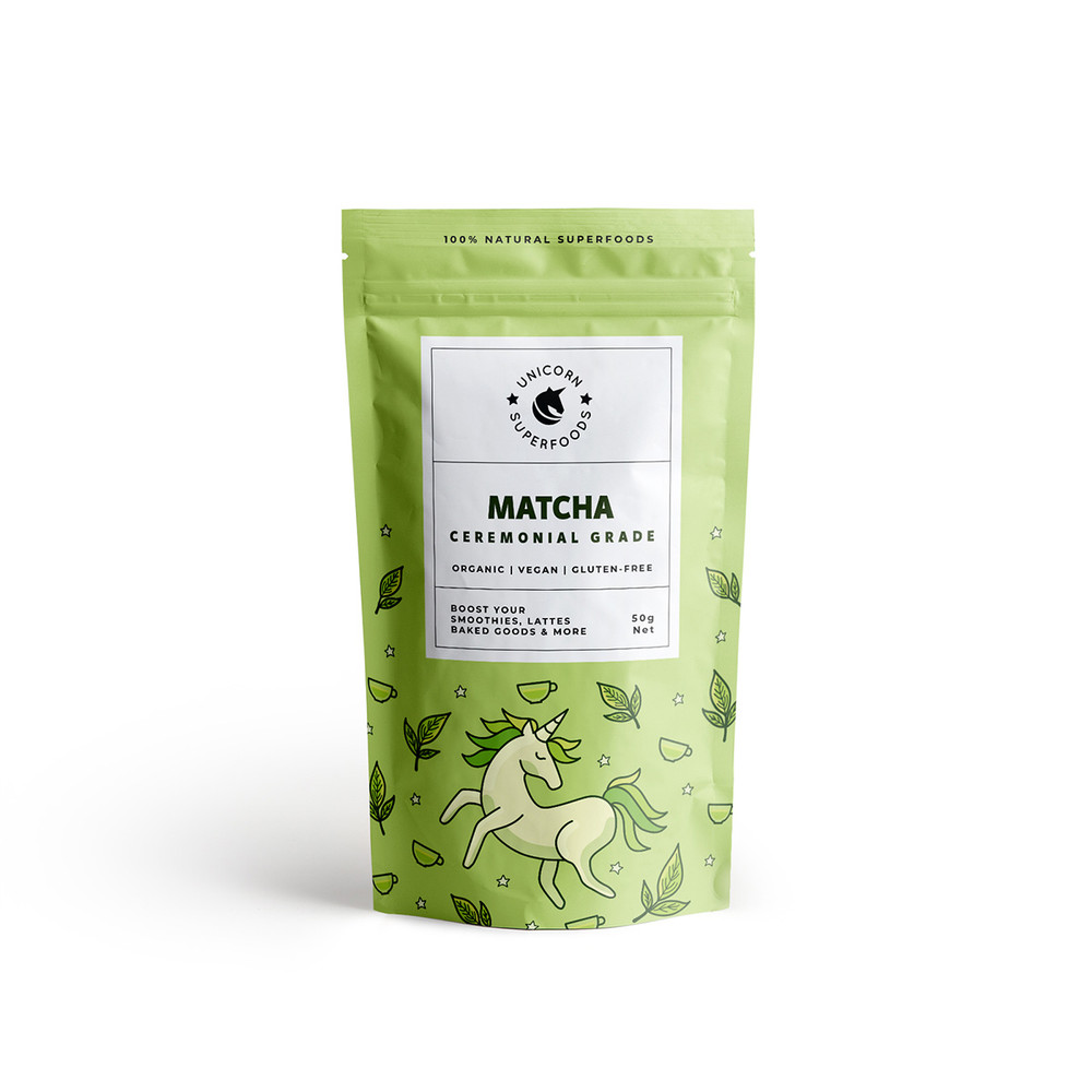 Organic Ceremonial Matcha Powder - 100% Natural: 50g