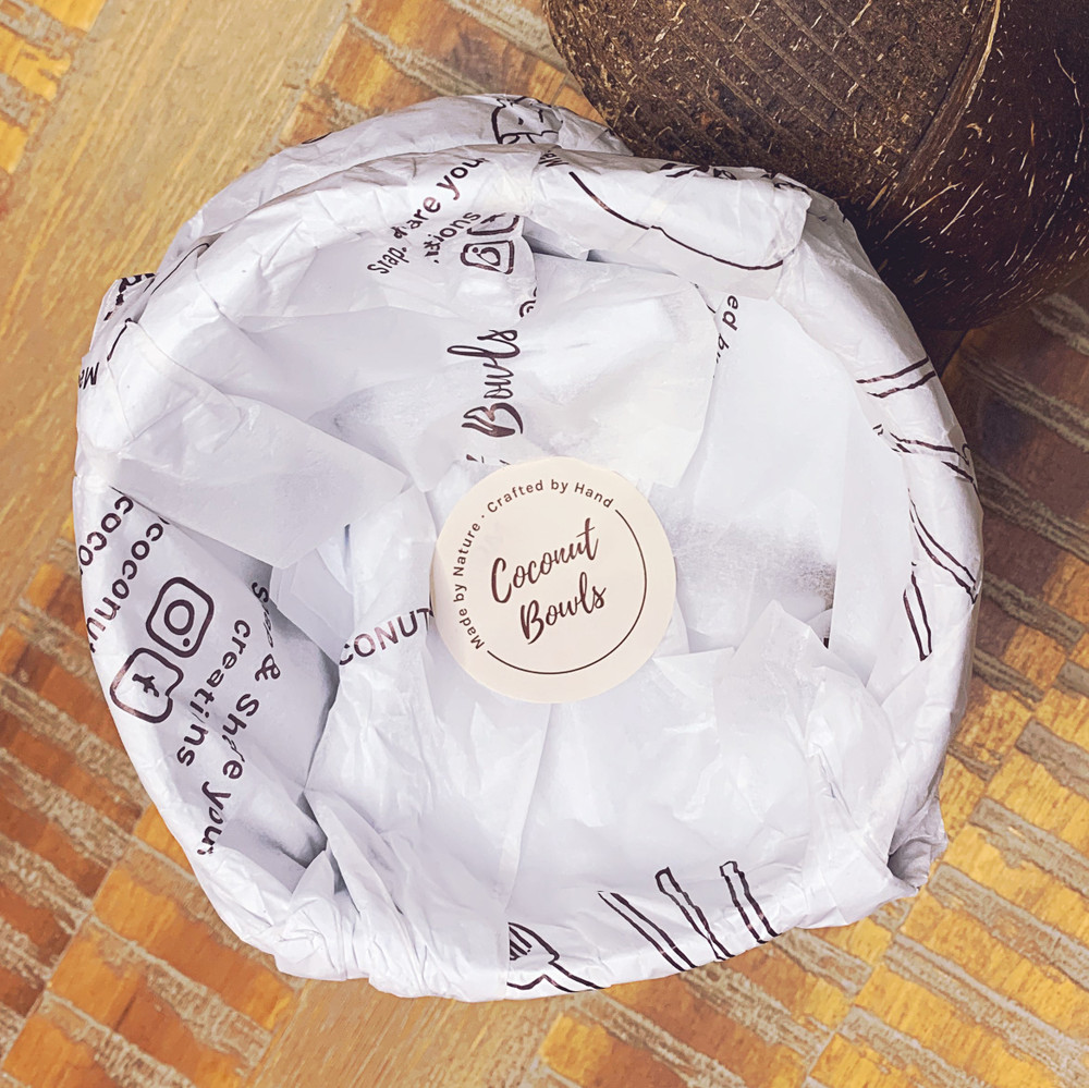 Boho Coconut Bowl:  Shine-On