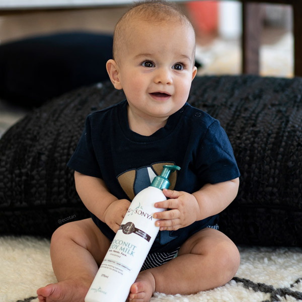 Organic Coconut Body Milk: 375ml Pump