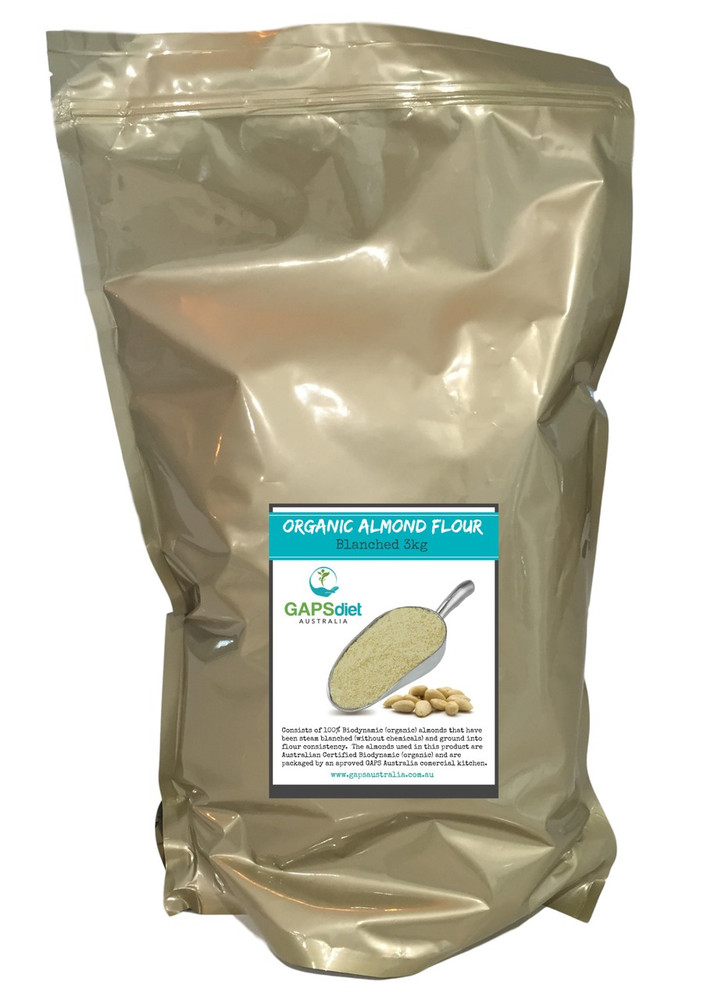 BLANCHED ORGANIC ALMOND FLOUR