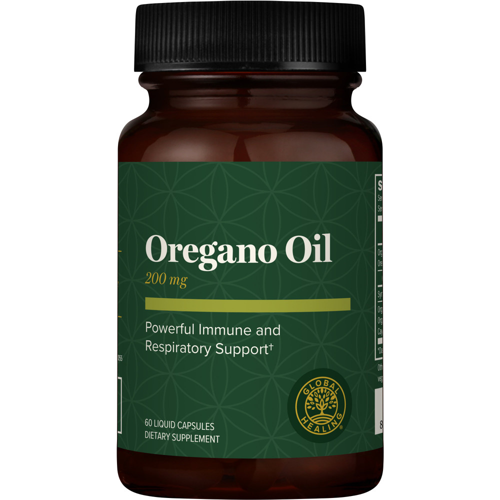 Oregano Oil 200mg: 60 Capsules