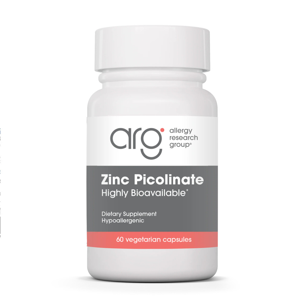 Zinc Picolinate 25mg: 60 capsules