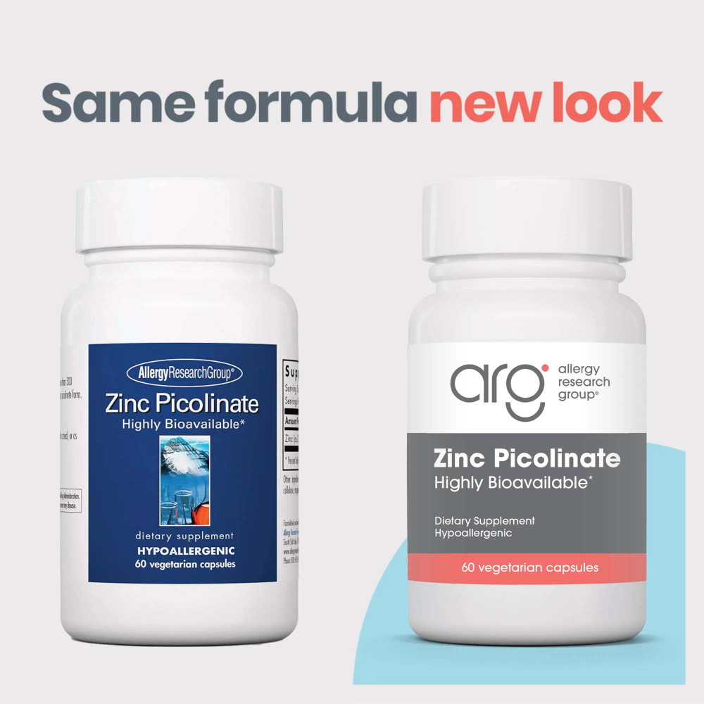 Zinc Picolinate 25mg: 60 capsules