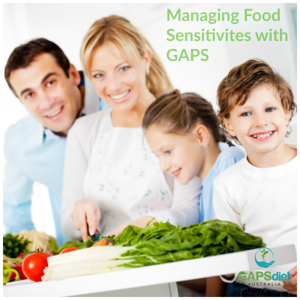 How do we manage food sensitivities on the GAPS Diet?