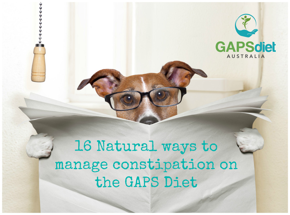 16 ways to naturaly address constipation for GAPS