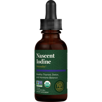  Nascent Iodine Detoxadine: 1 fl oz (29.6mls)  
