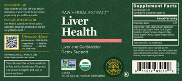 Liver Health: 2 fl oz (59.2mls) 