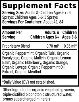 Lung Health: 1 fl oz (29.6mls) 