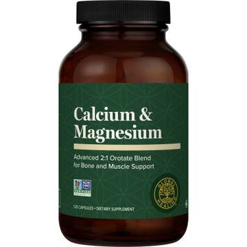 Calcium and Magnesium: 120 Veg Capsules 