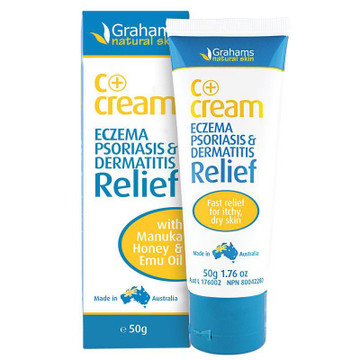 C+Cream - Eczema & Dermatitis Cream (LRG):120g 