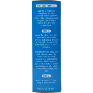 C+Cream - Eczema & Dermatitis Cream (SML) :50g 