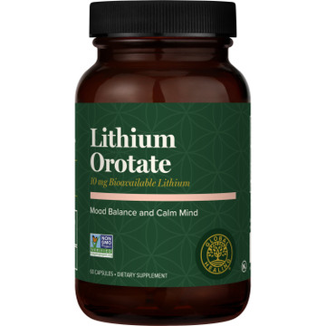 Lithium Orotate: 60 Capsules