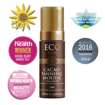 ECO Cacao Tanning Mousse: 125ml Pump